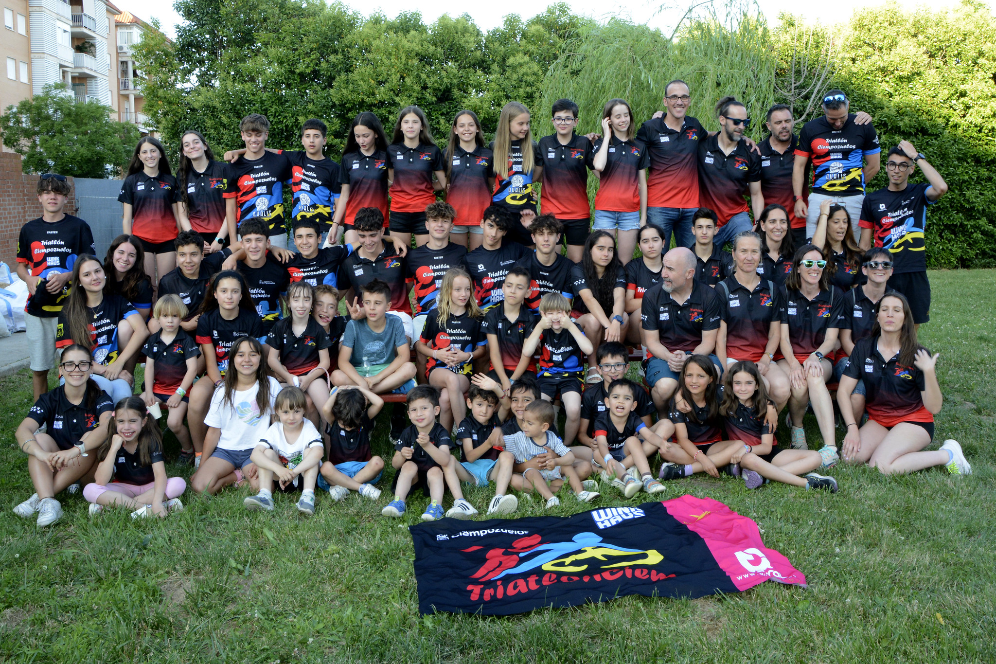 Foto de grupo Triatlon